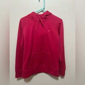 Nike Magenta Hoodie Sweatshirt • Size Large • Athleisure / Sporty Classic